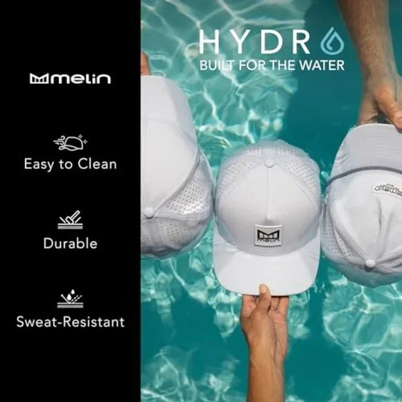 Performance Dad Hat Water-Resistant Relaxed Fit Unisex Golf  display picture 1